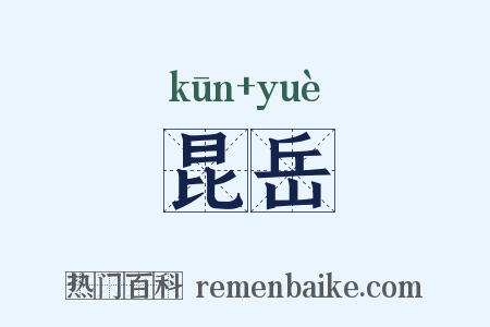 昆岳是什么意思的图片